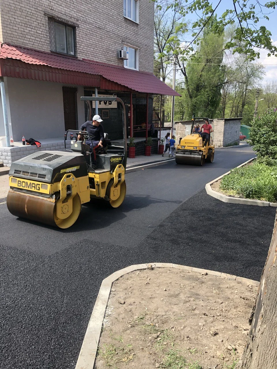 Асфальтування котеджних містечок та приватних секторів
