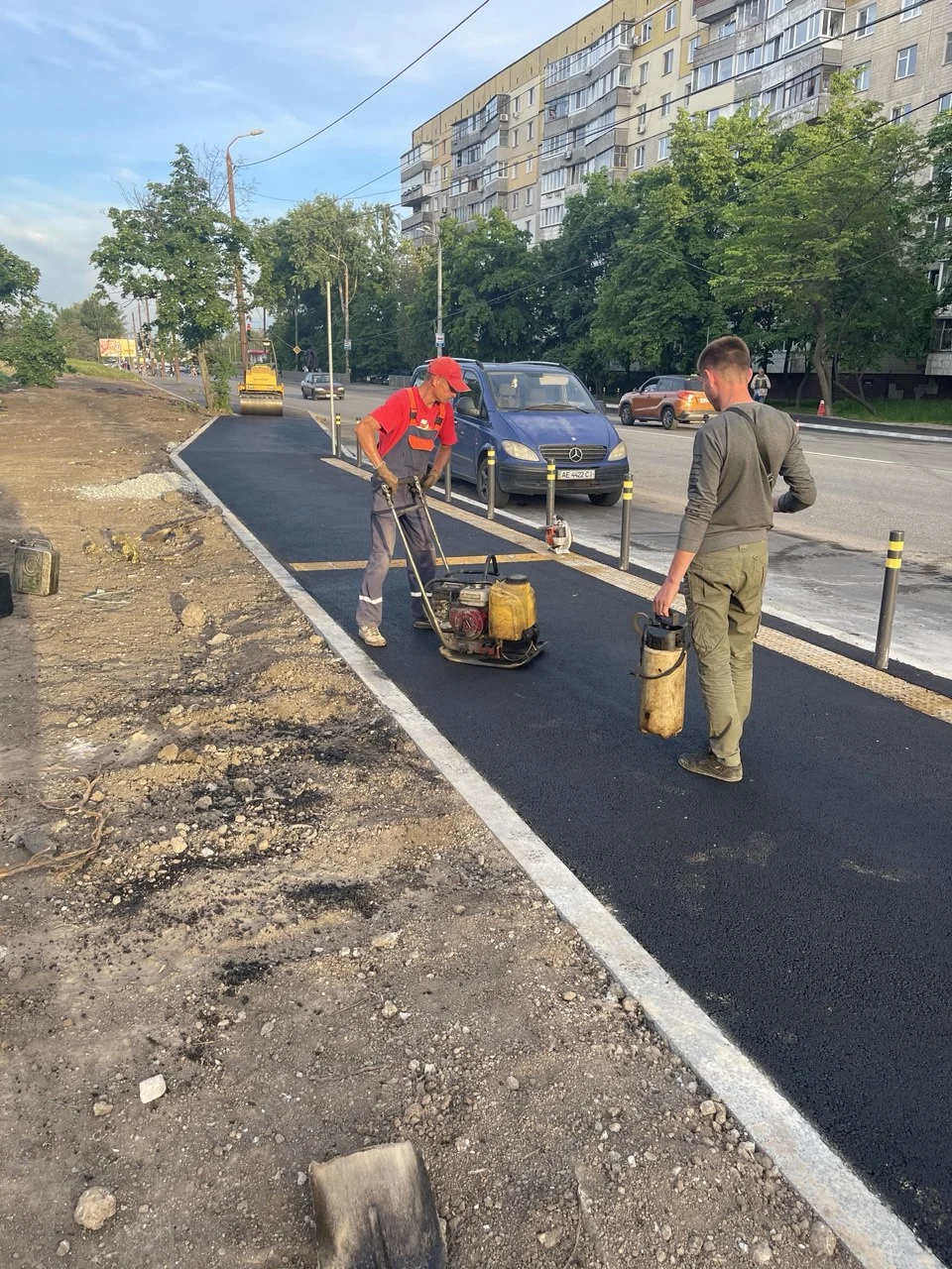 Асфальтування складів, ангарів та терміналів